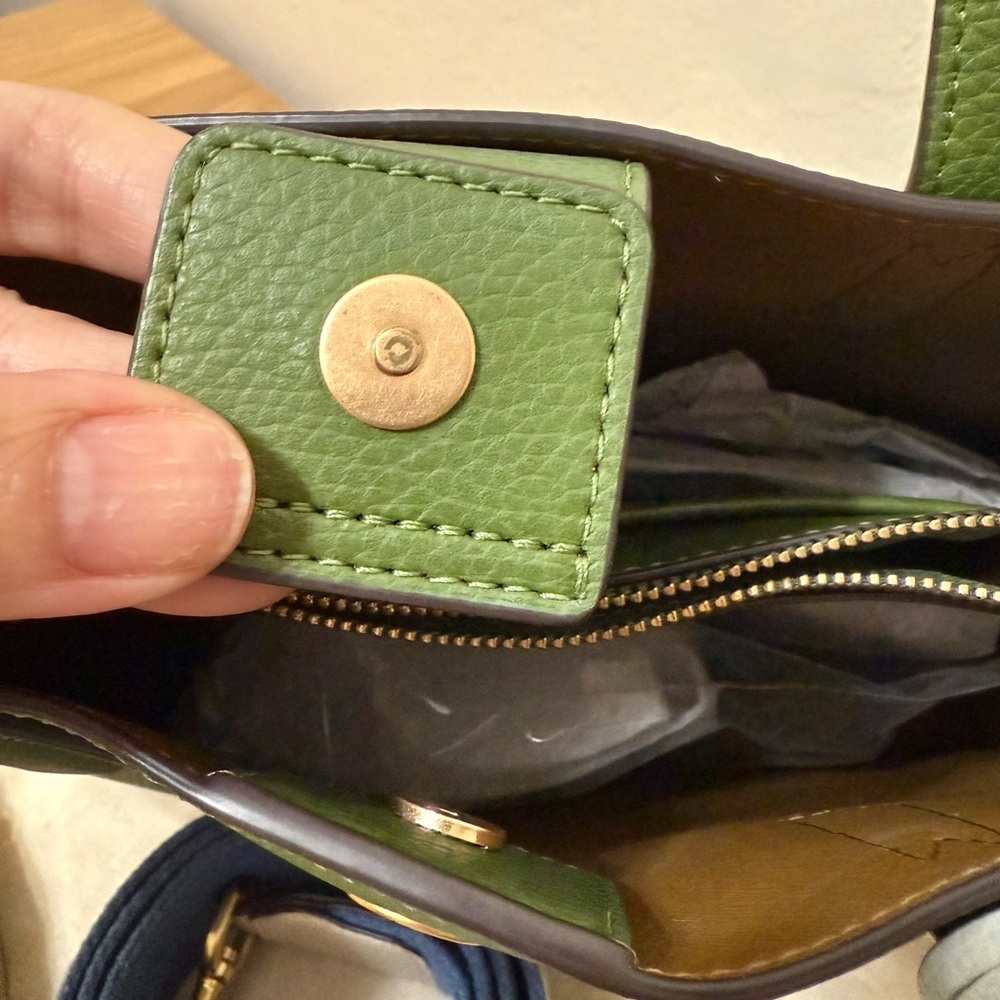 Tory Burch Walker Webbing Strap Small Satchel